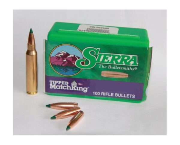 Sierra .224 77GR Tipped Matchking | S7177