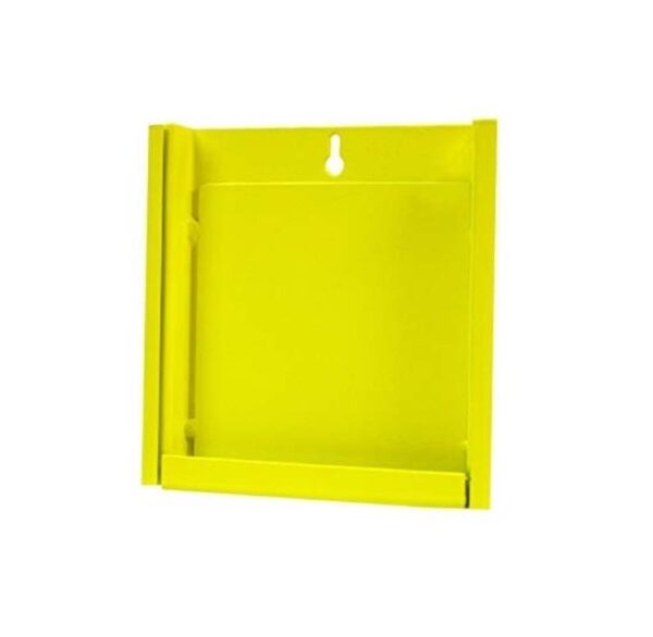Bisley standard yellow target holder 17x17cm