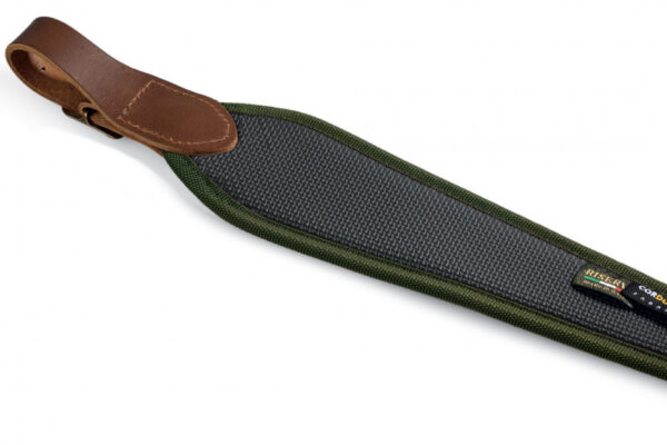 Riserva Rifle sling in Green cordura and neoprene - Image 2