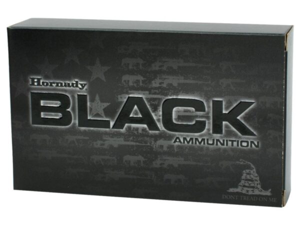 Hornady Ammunition Black 308 WIN 168Grn A-MAX (20 Pack) (HORN-80971)
