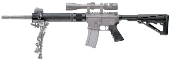 Hogue AR-15 Kit - Grip, Forend, Stock, Buffer Tube - Black
