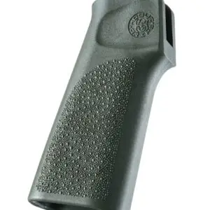 Hogue AR-15/M16 15° Vertical Pistol Grip – No Finger Groove – Polymer – ODG
