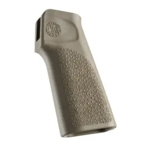 Hogue AR-15/M16 15° Vertical Pistol Grip – No Finger Groove – Polymer – FDE