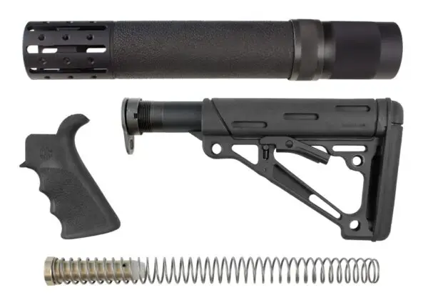 Hogue AR-15 Kit - Grip, Forend, Stock, Buffer Tube - Black