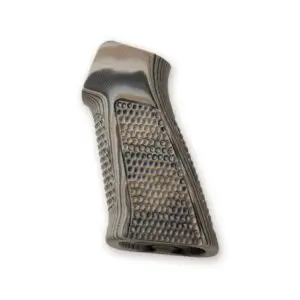 Hogue AR-15/M16 Piranha G10 Grip – G-Mascus Dark Earth – Smooth (No Finger Grooves)