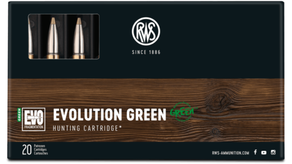 RWS 6.5 Creedmoor EVOLUTION GREEN 92gr