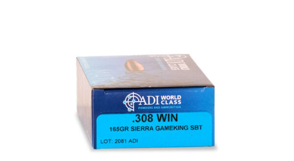 ADI World Class .308 WIN 165gr Sierra GameKing