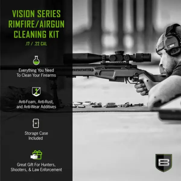 BREAKTHROUGH .17/.22 Cal Airgun & Rimfire Cleaning Kit