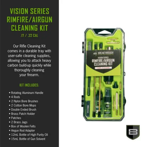 BREAKTHROUGH .17/.22 Cal Airgun & Rimfire Cleaning Kit - Image 4
