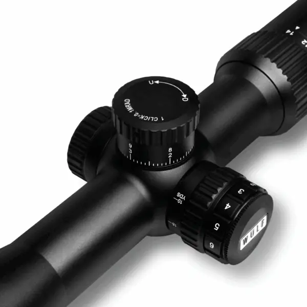 WULF Hurricane Compact 4-14x44 SFP IR Rifle Scope – W-MIL1 Reticle - Image 2