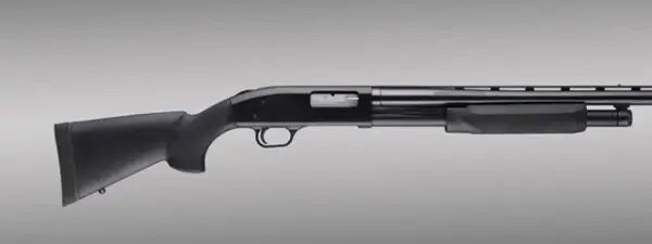 Hogue OverMolded Mossberg Stock & Forend Kit – 12” LOP, Black – Fits 500/590A1/510/Maverick 88 (12GA)