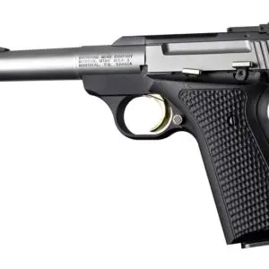Hogue Piranha G10 Grip for Browning Buck Mark offers a precision fit, aggressive texture, and solid black G10 construction for superior control and durability.