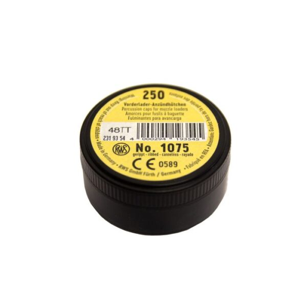 RWS 1075 No.11 Percussion Caps- 250 Count
