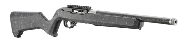 Ruger 10/22 22LR Carbon Fiber Magpul MOE X-22 Stock — White Speckled Black - Image 3