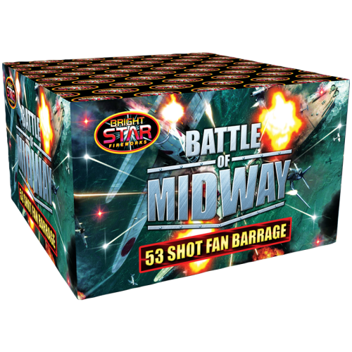 Bright Star Battle of Midway 53 Shot Fan Barrage