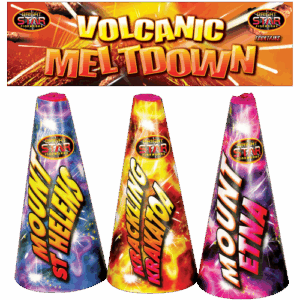 Bright Star Volcanic Meltdown 3pce PVC Bag