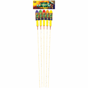 Bright Star Mini Hawk Rocket 5pce (1.3G)