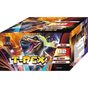 Black Panther T-Rex 82 Shot Barrage (1.3G)