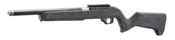 Ruger 10/22 22LR Carbon Fiber Magpul MOE X-22 Stock — White Speckled Black - Image 5