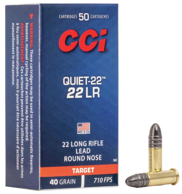 CCI Quiet-22 .22 LR 40gr Subsonic