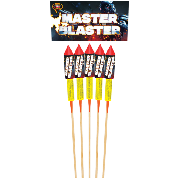 Bright Star Master Blaster 5pce Rockets